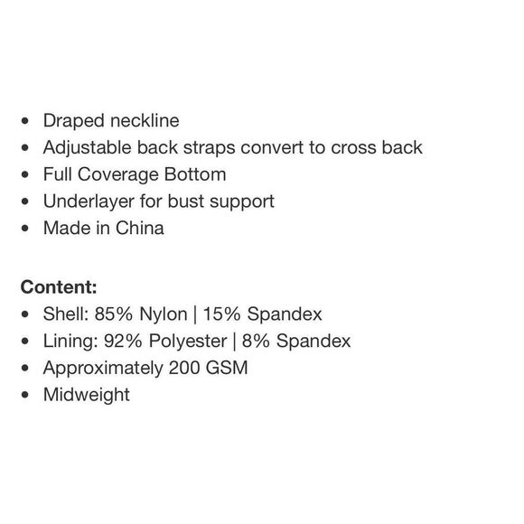 LANDS’ END Ladies’ Swim Dress Medium Purple Floral Built-in One Piece Swimsuit - Picture 5 of 16